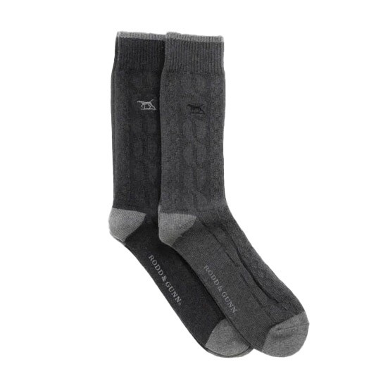 Rodd & Gunn Dunedin Cable Sock 2 Pack